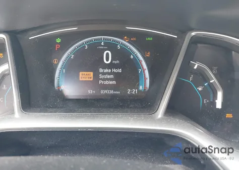 2019 Honda Civic Ex из США, поврежденный, VIN 2HGFC3B35KH351657